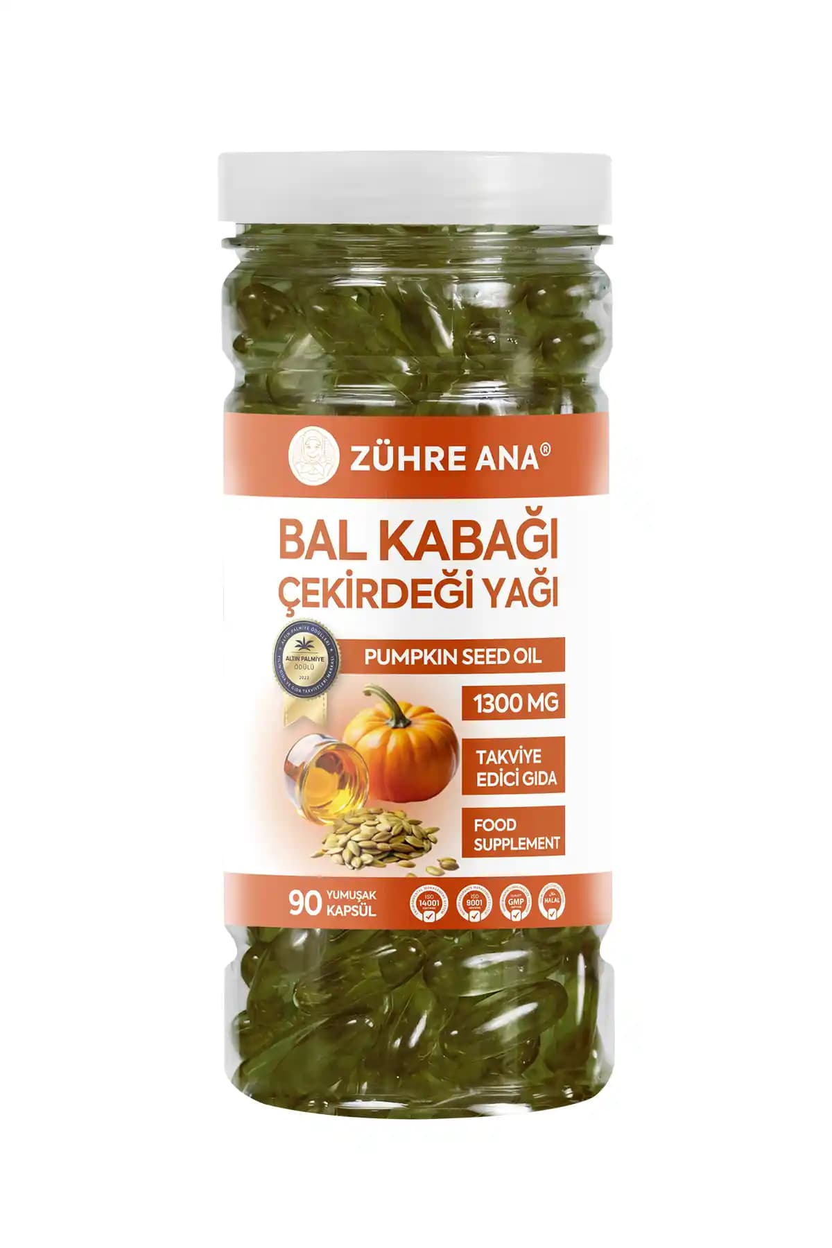 Zühre Ana Bal Kabağı Çekirdeği Yağı Softjel 90 Kapsül ile Doğal Sağlık ve Güzellik Desteği
