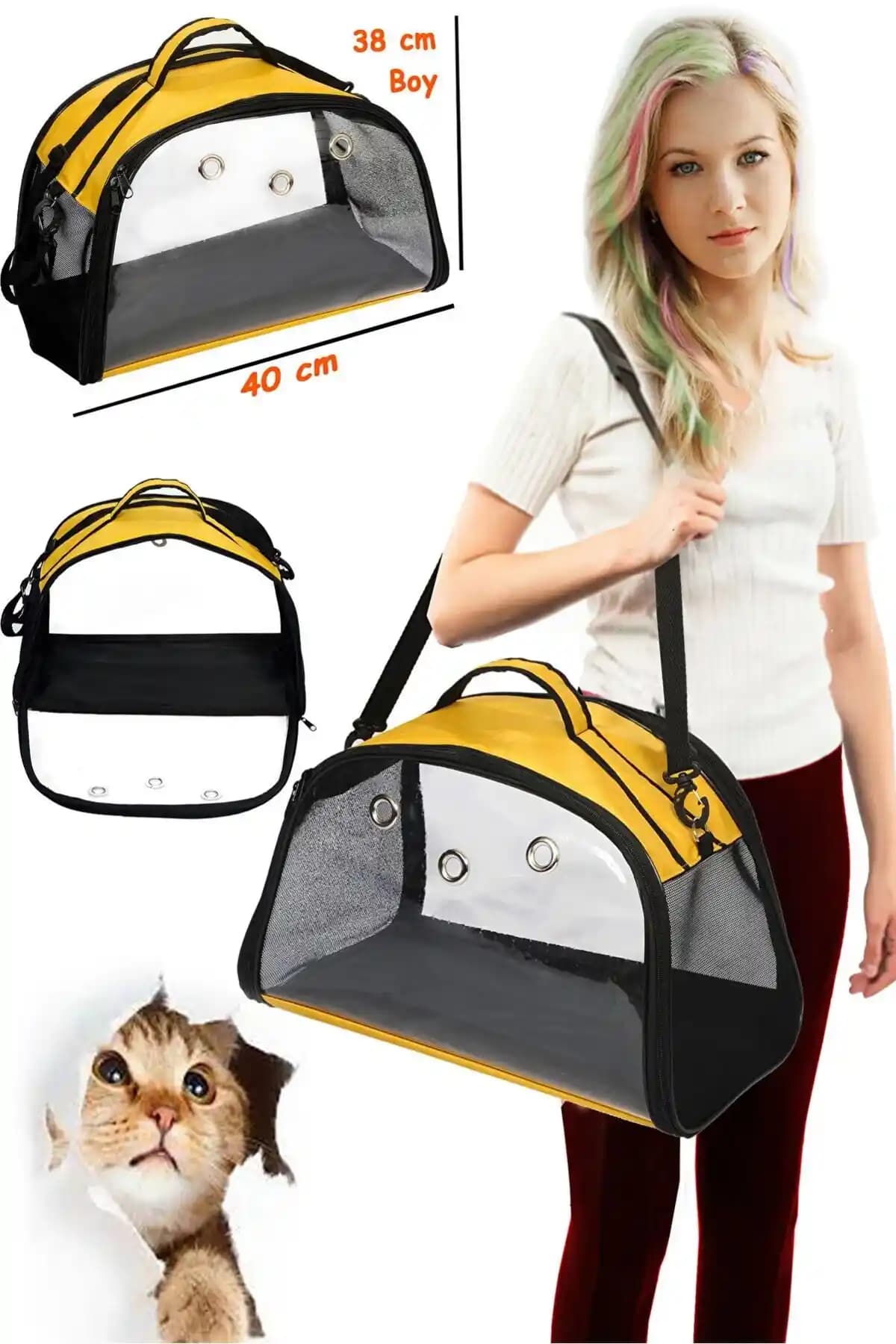 Kedi Taşıma Çantaları Karşılaştırması: Ksburda Star ve Northern Fashion Fly Bag