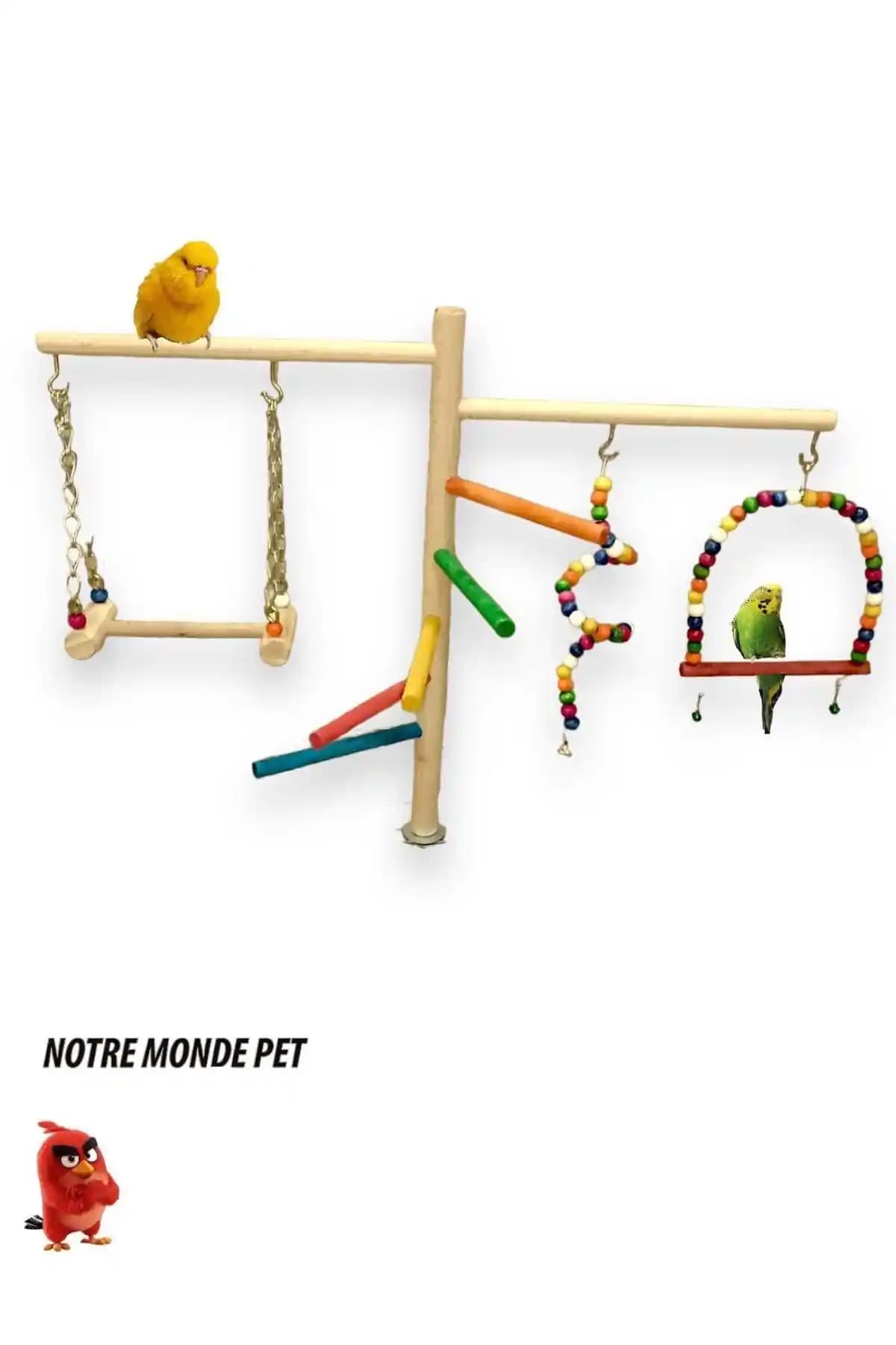 Kuşlar İçin Eğlence Platformları Karşılaştırması: NOTREMONDEPET ve SAKAPET Ürünleri