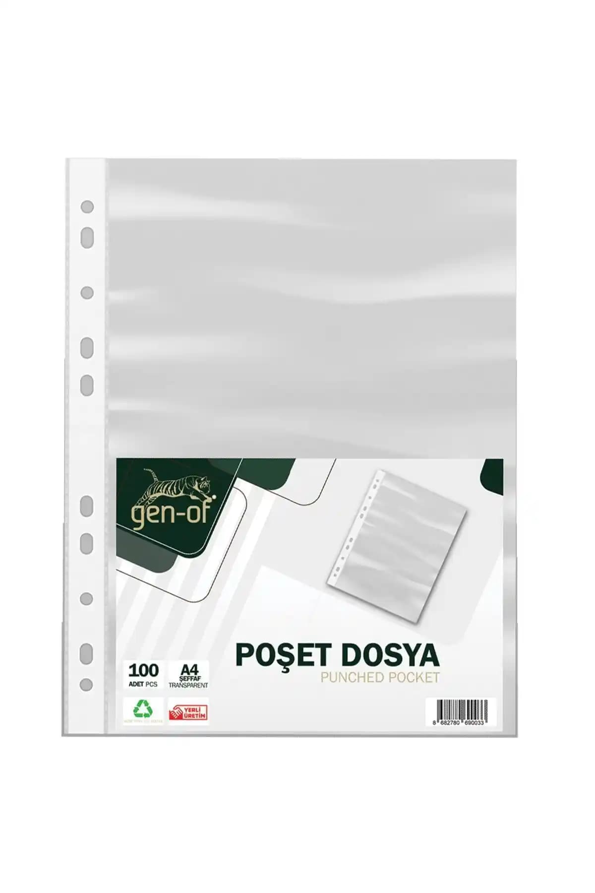 Poşet Dosya Karşılaştırması: Gen-of ve Temat Eco Delikli Dosya Ürünleri Analizi