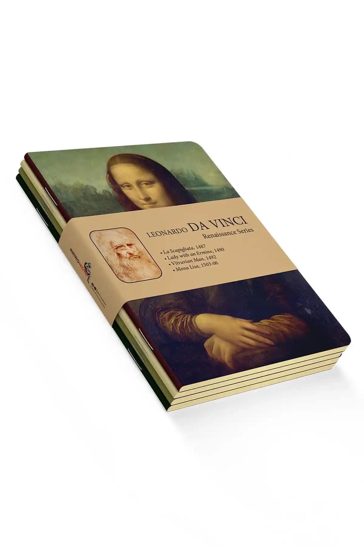 RetrNote Da Vinci ve Gustav Klimt 4'lü Defter Setleri Karşılaştırması