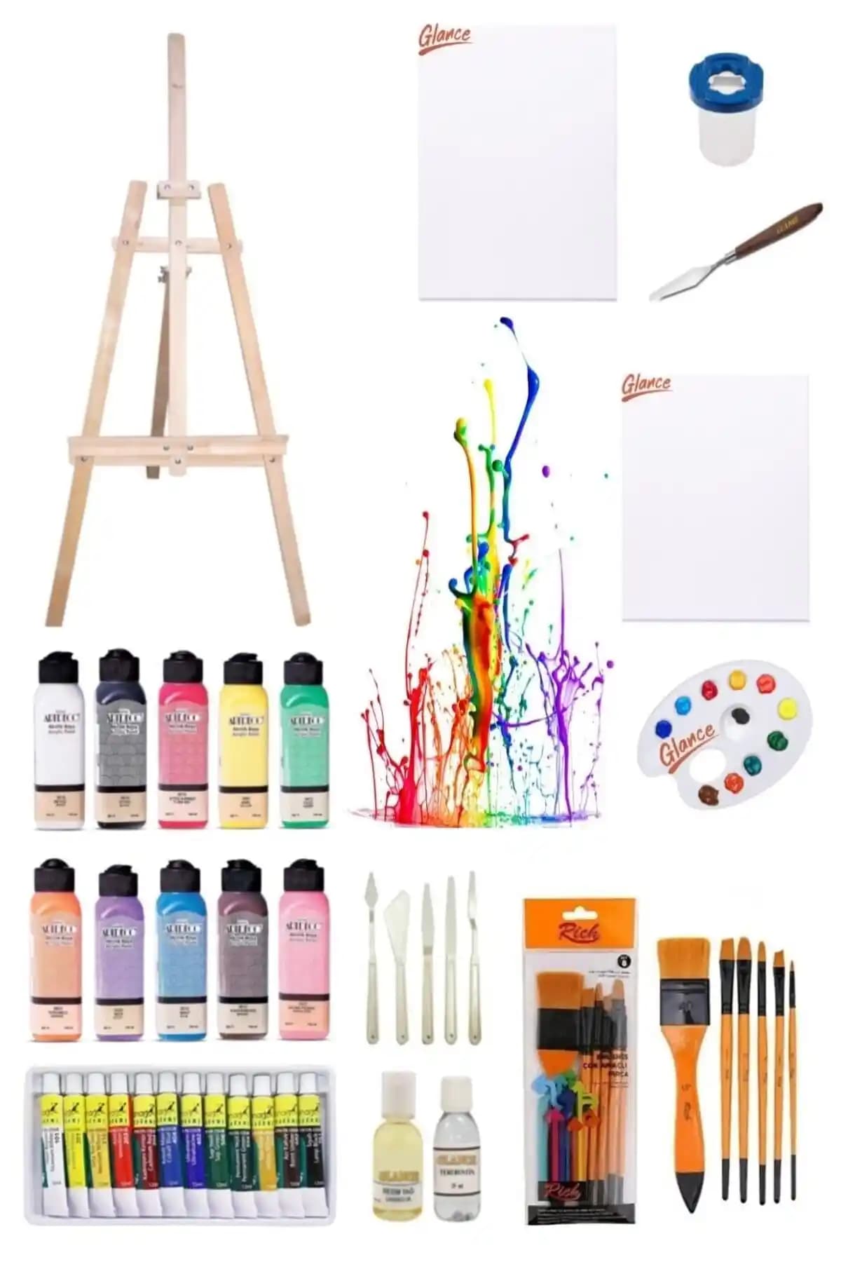 Sanat Başlangıç ve Profesyonel Setleri Karşılaştırması: Hangi Malzeme Daha Uygun