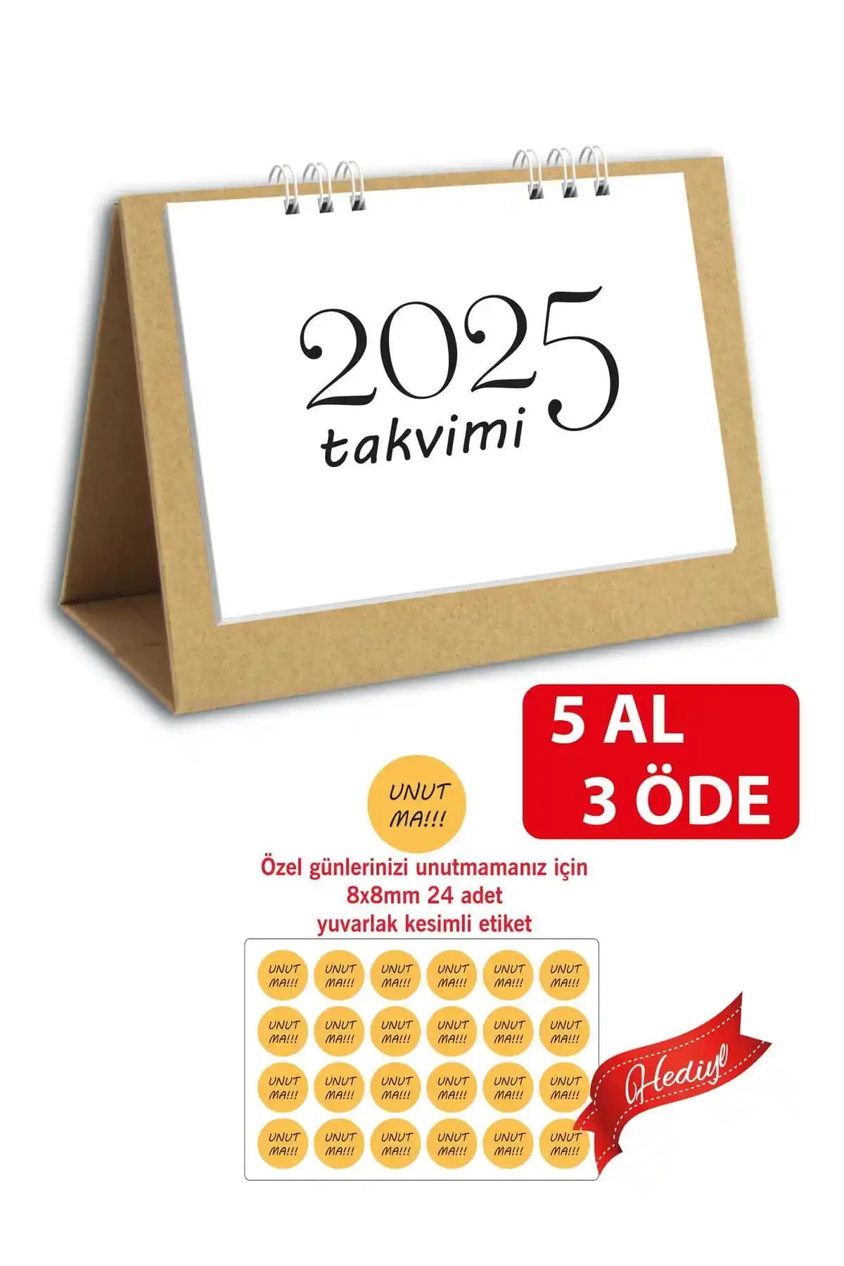 2025 Masa Takvimi: Şık ve Fonksiyonel Tasarım ile Yılınızı Planlayın