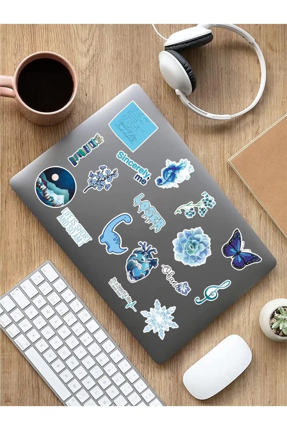 AR Sticker Vsco Blue: Dayanıklı ve Canlı Renklerle Kişisel Dekorasyon Çözümü