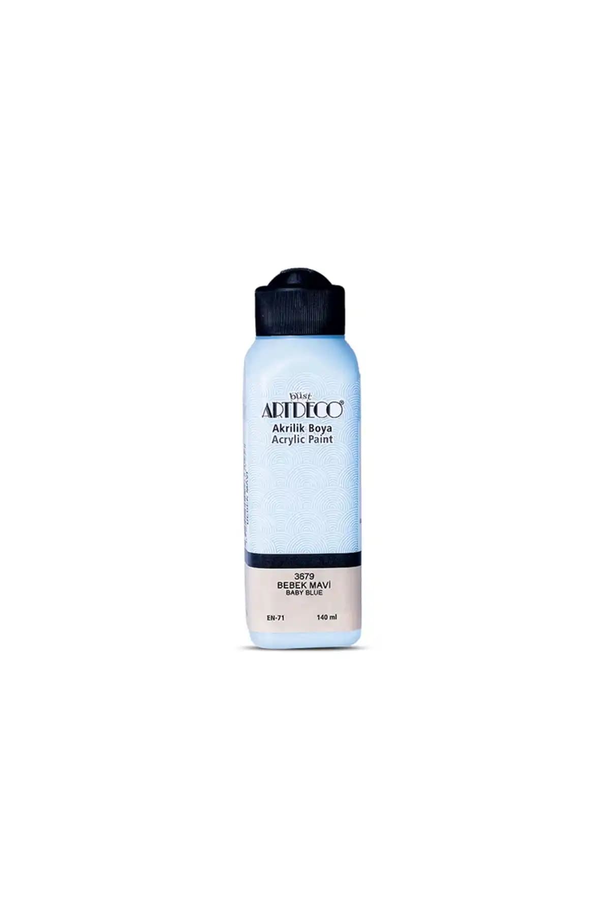 Artdeco Akrilik Boya 140ml Bebek Mavi - Yüksek Kalite ve Renk Canlılığı