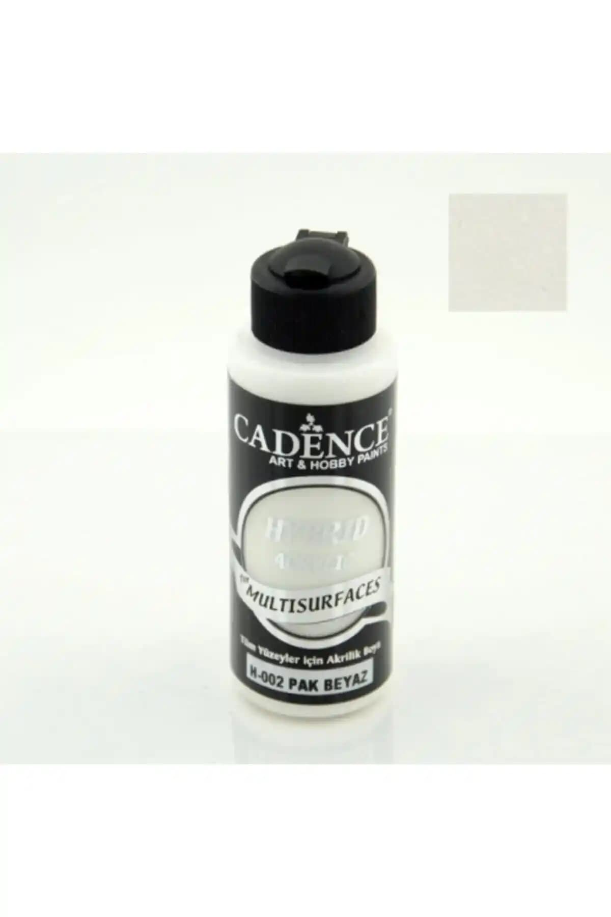 Cadence Boya Pak Beyaz 120 ml yüksek kapatıcılık ve güvenli akrilik boya