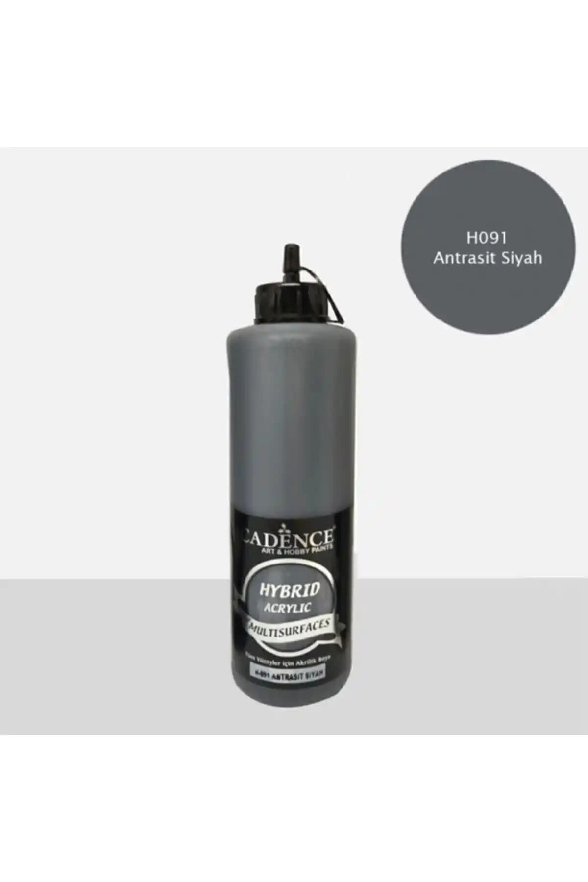 Cadence Hybrid Akrilik Multisurfaces H-091 Antrasit Siyah Çok Yönlü Boya 500ml