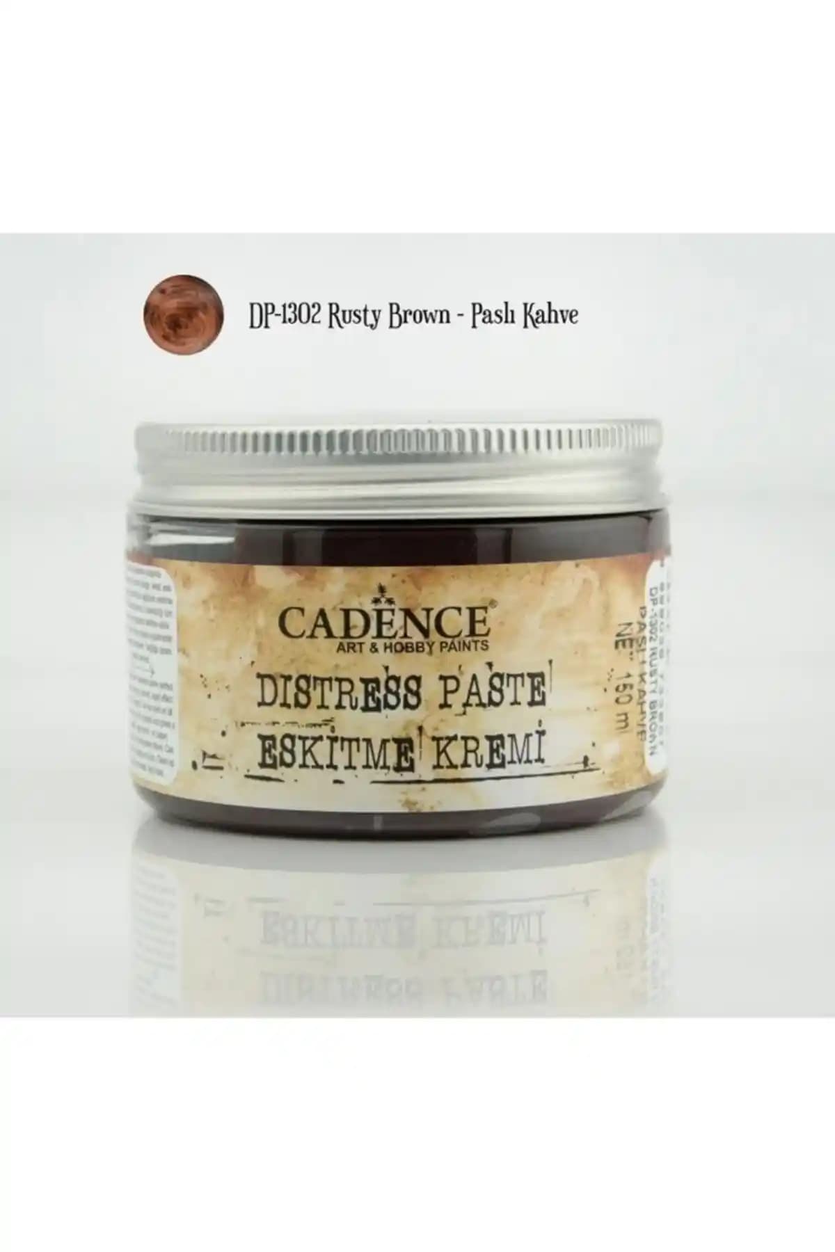 Cadence Paslı Kahve Eskitme Kremiyle Vintage ve Retro Dekorasyon Fırsatları