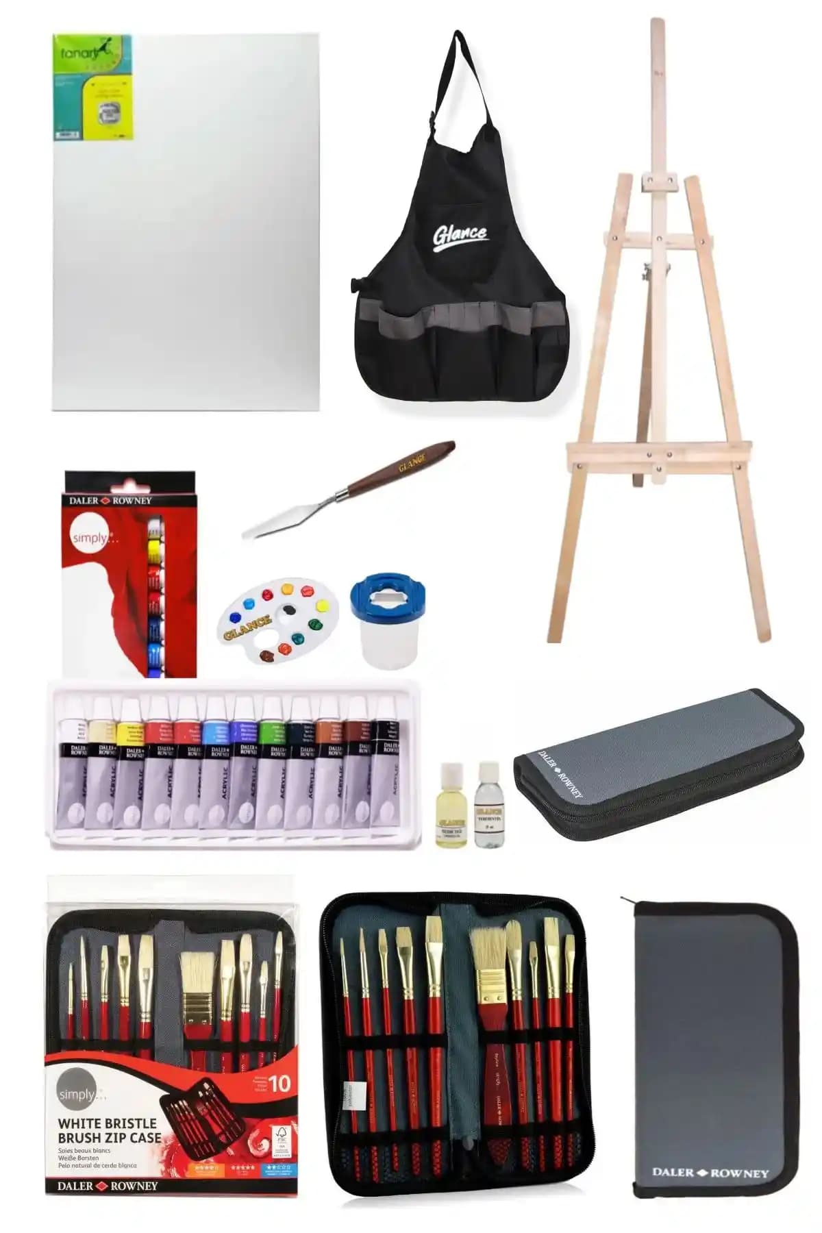 Daler Rowney Simply Yağlı Boya ve Profesyonel Resim Seti İncelemesi