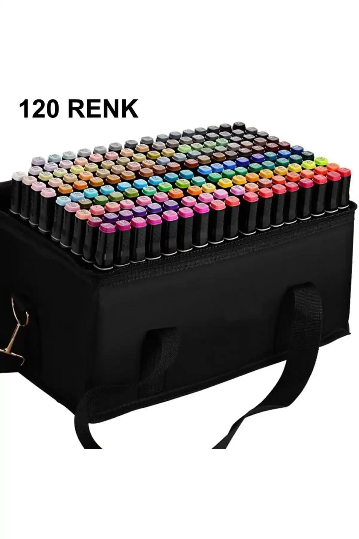 2025'te Sanatınızı Zirveye Taşıyacak Dodocool 120’li Çift Uçlu Marker Seti