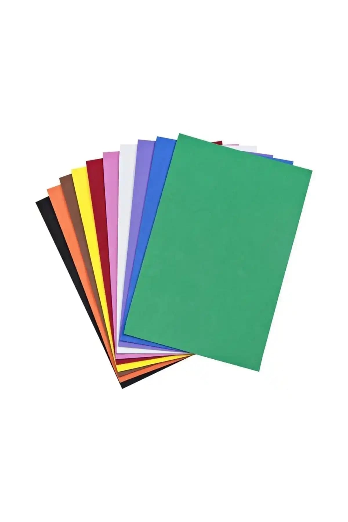 Eva Renkli Kablosuz Kağıt Seti A4 10'lu Çok Renkli ve Yüksek Kalite