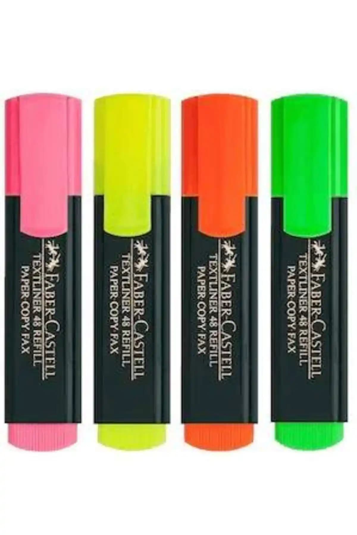 Faber Castell Fosforlu Kalem Turkuaz Renk ve Çoklu Genişlik Seçenekleriyle Sunuluyor