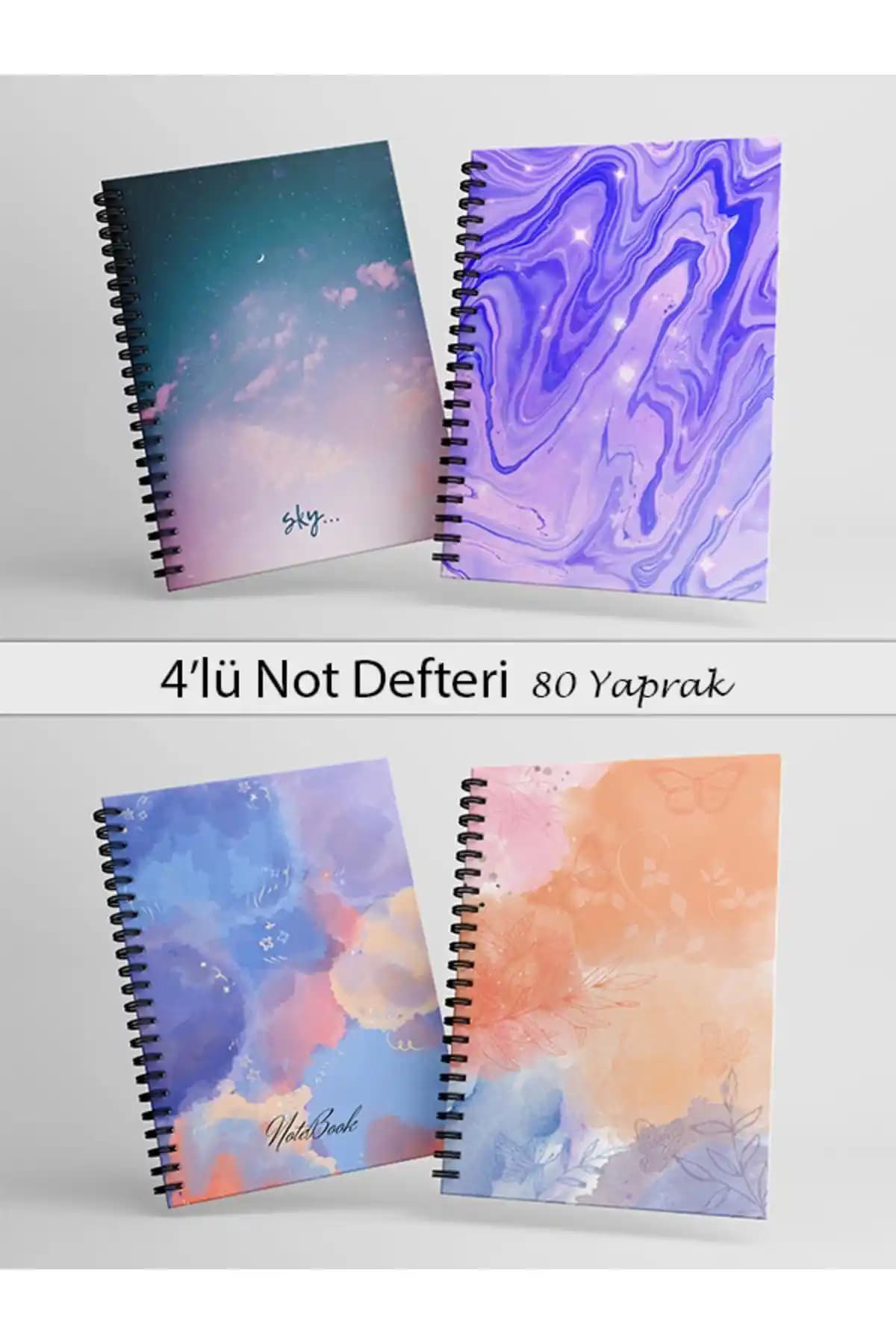 Fobinote Spiralli Okul Defteri: Şık, Dayanıklı ve Çok Renkli Not Alma Çözümü