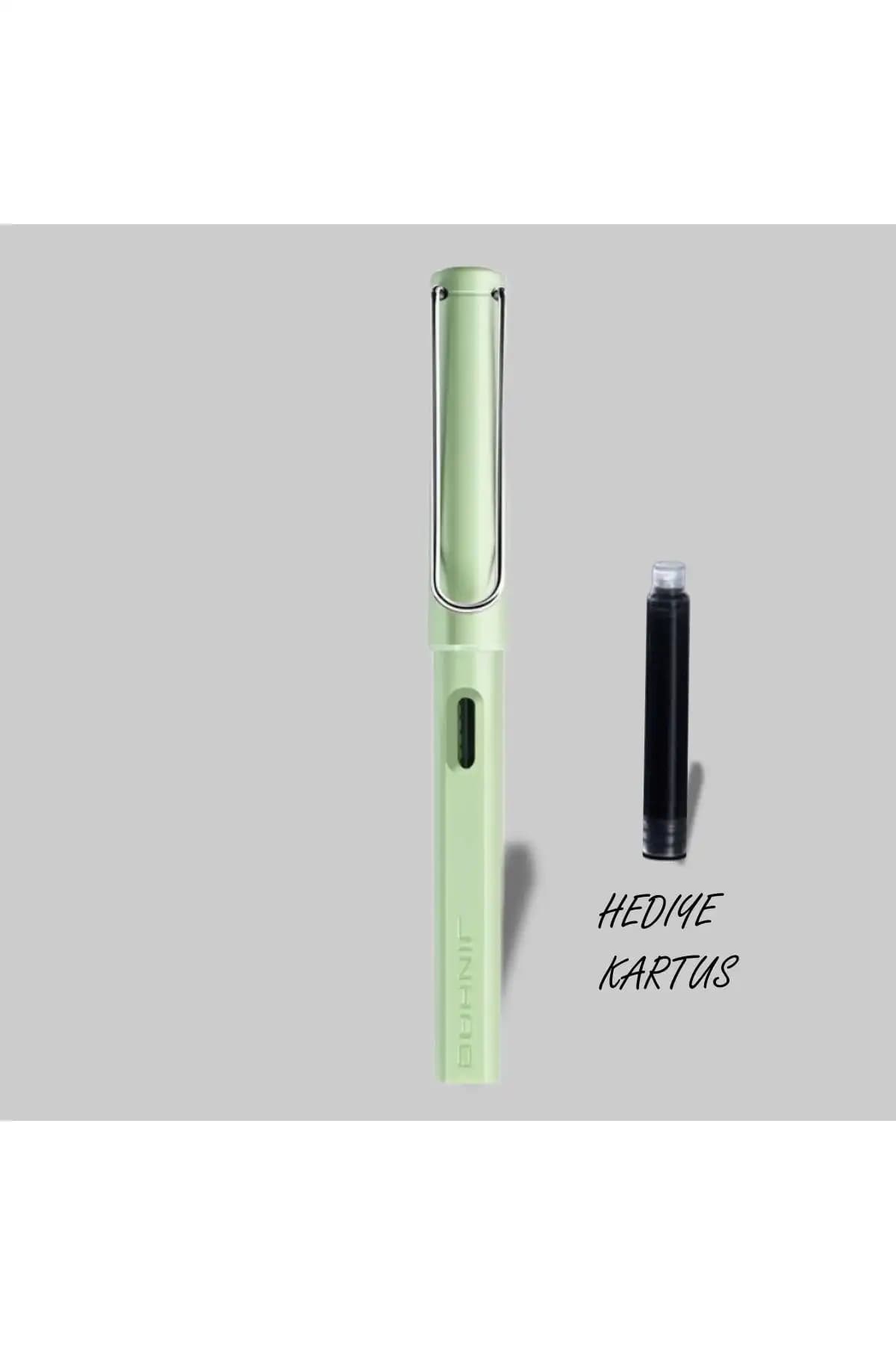 Jinhao 619 Mint Yeşil Dolma Kalem: Şık Tasarım ve Kullanım Kolaylığıyla Öne Çıkan Yazı Aracı