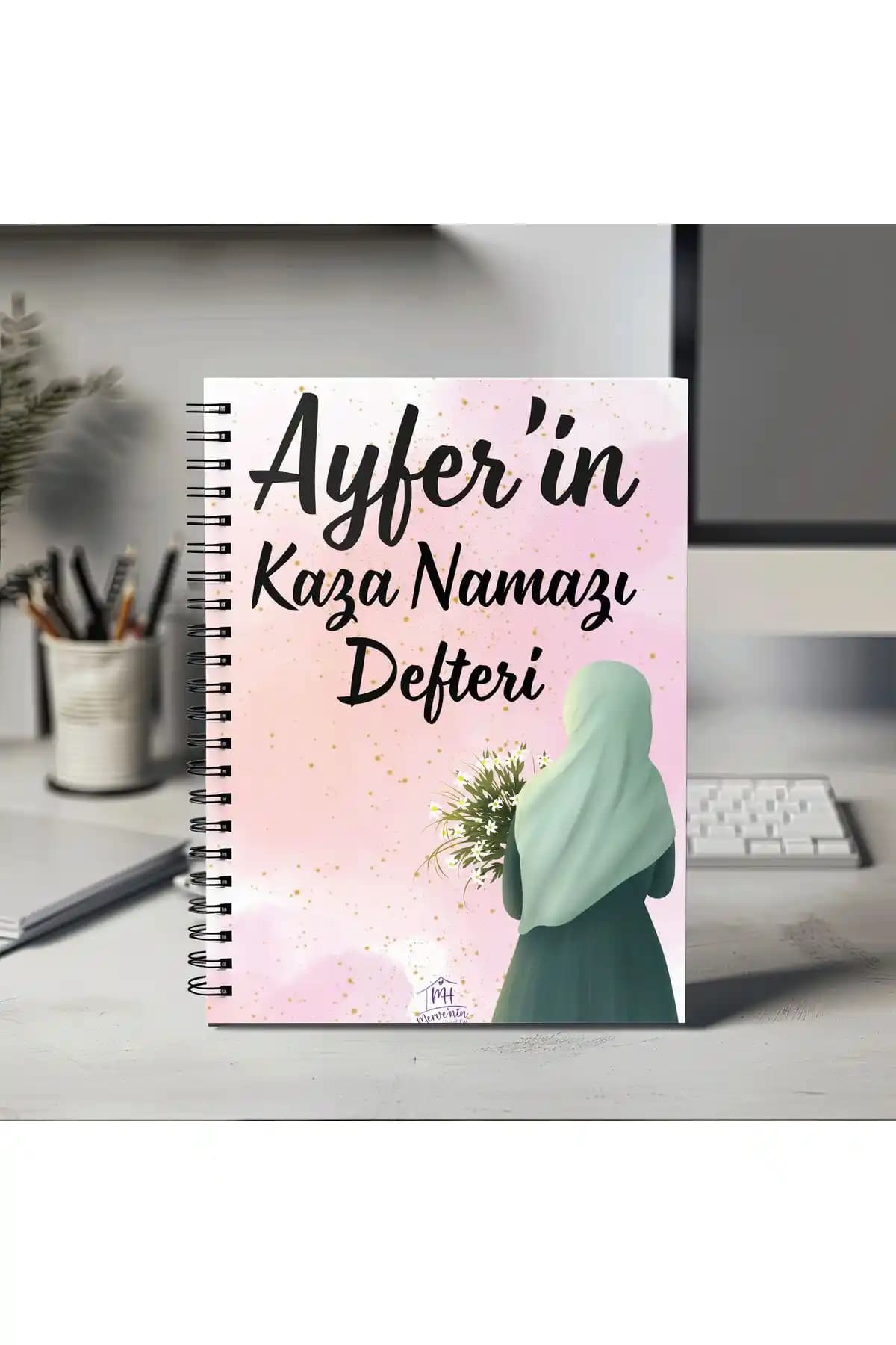 Mervenin Hayal Evi 10 Yıllık Kaza Namazı Defteri Estetik ve Fonksiyonel Tasarım