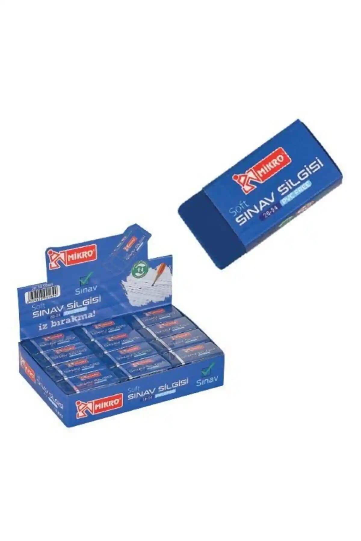 Mikro Soft İz Bırakmayan 24’lü Silgi: Yüksek Kalite ve Güvenilir Temizleme Çözümü