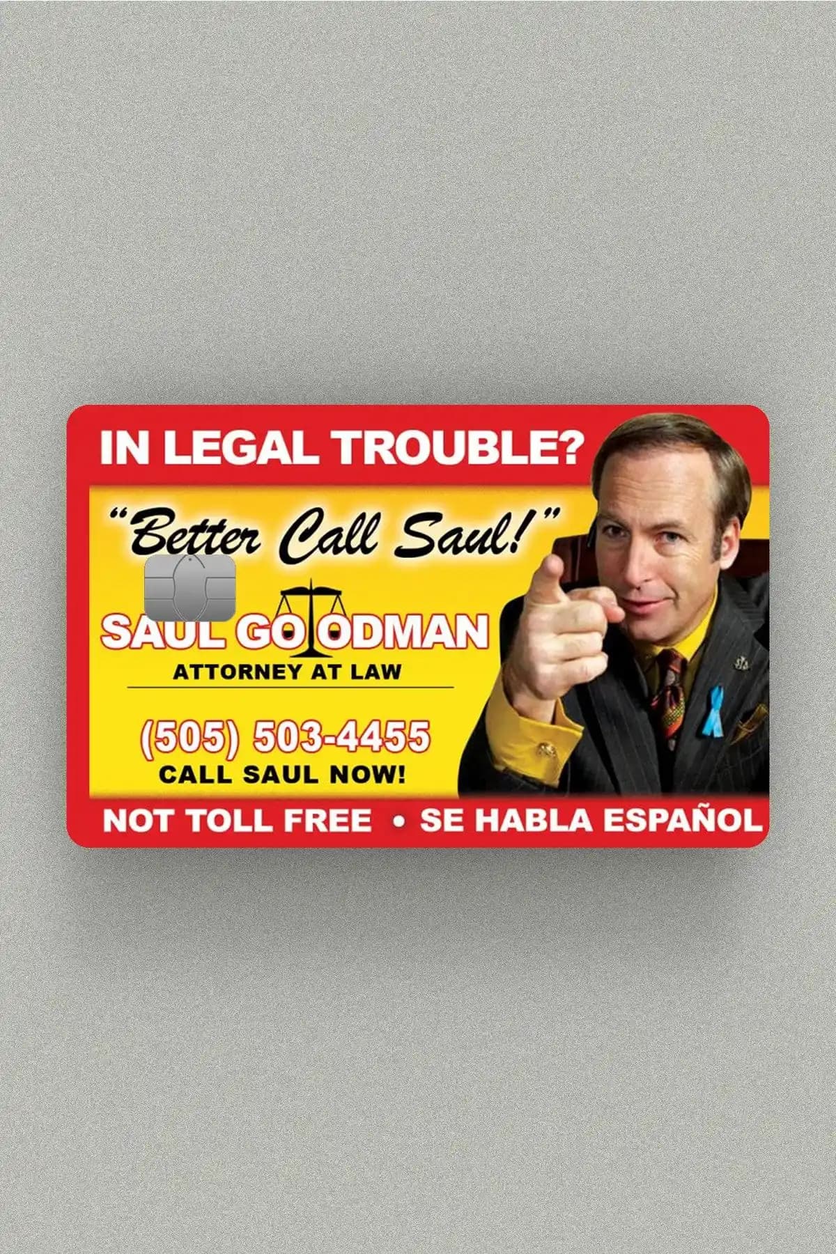 Namgo Better Call Saul Kartvizit ve Kredi Kartı Sticker Kaplama Ürünleri İncelemesi