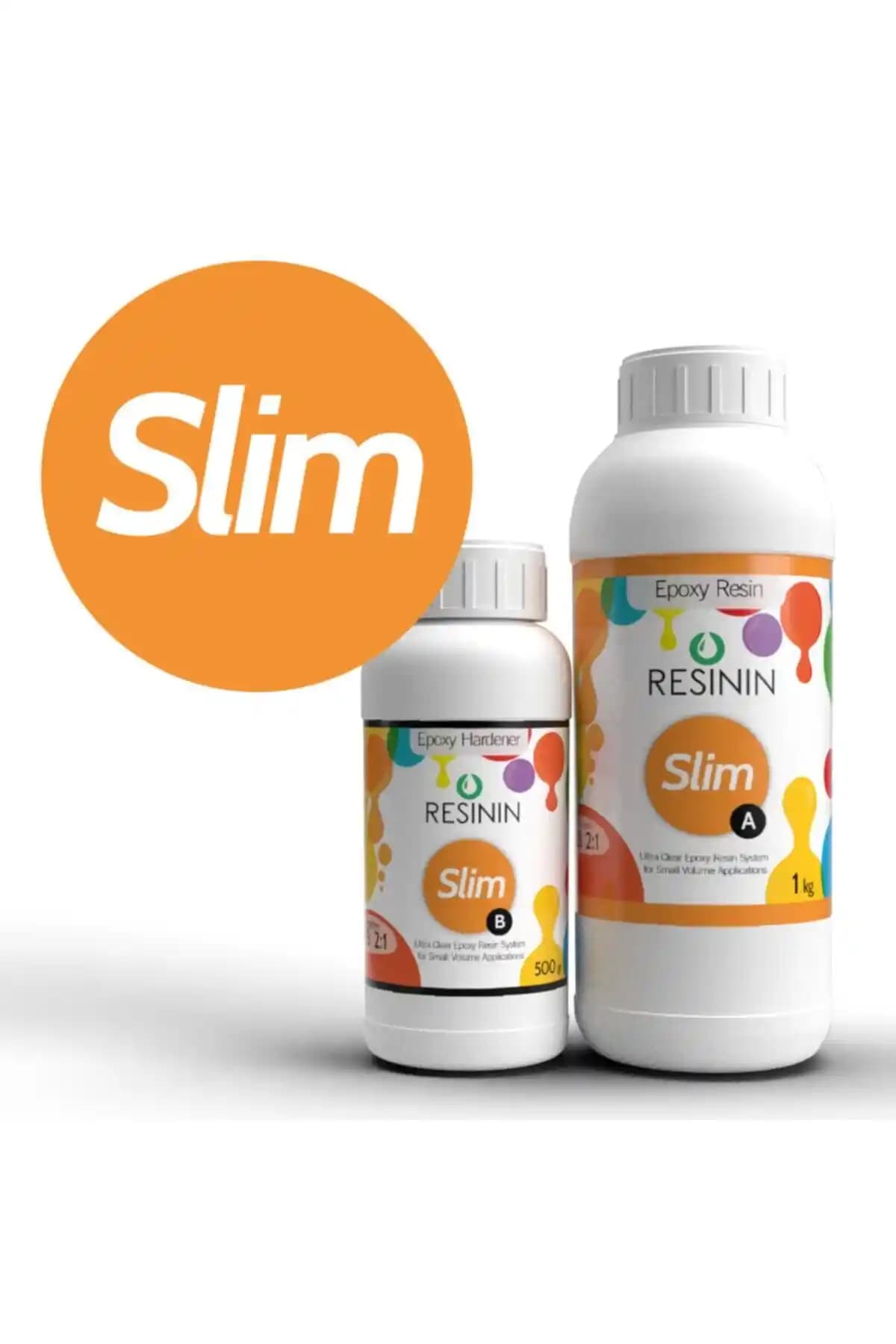Resinin Slim 1500 gr A+B: Küçük Hacimli Şeffaf Epoksi Reçine Çözümleri