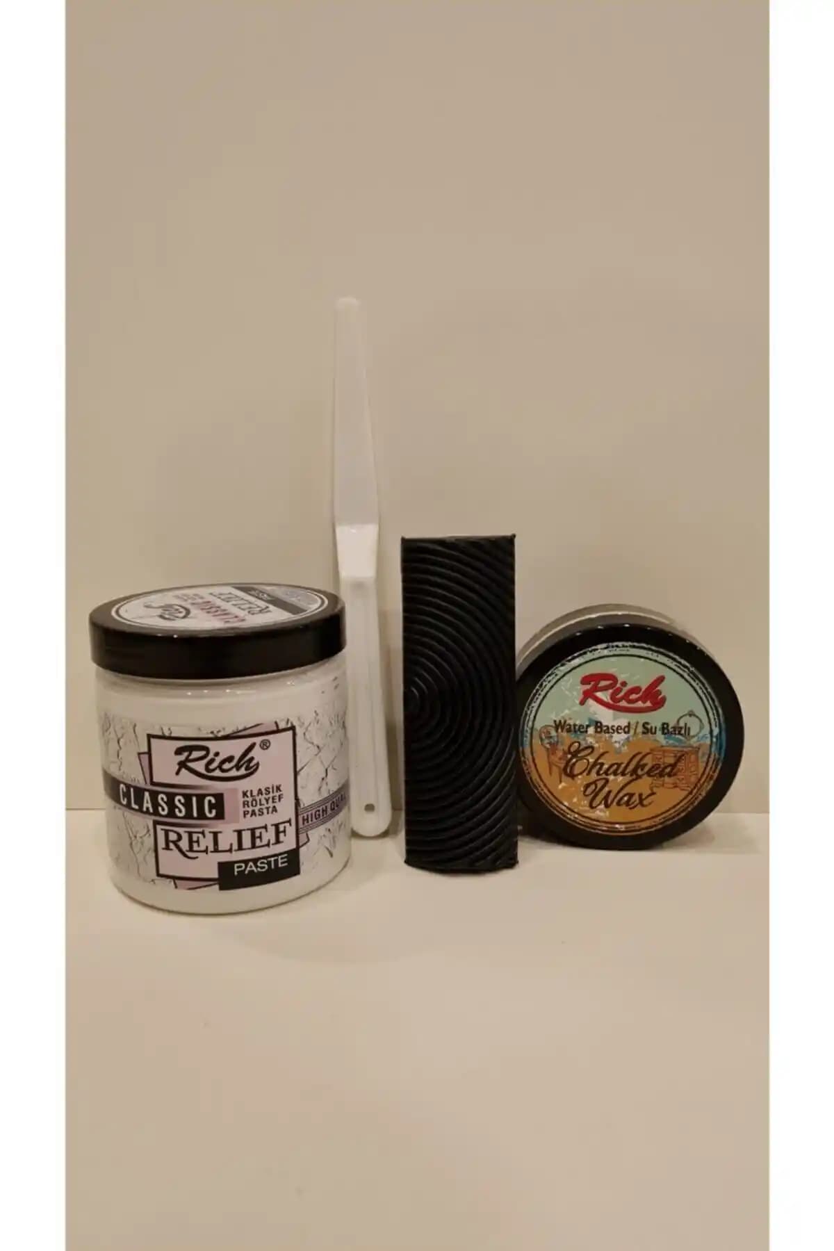 Rich Budak Yapma Seti Ahşap Dekorasyon ve Rölyef Çalışmaları İçin Uygun