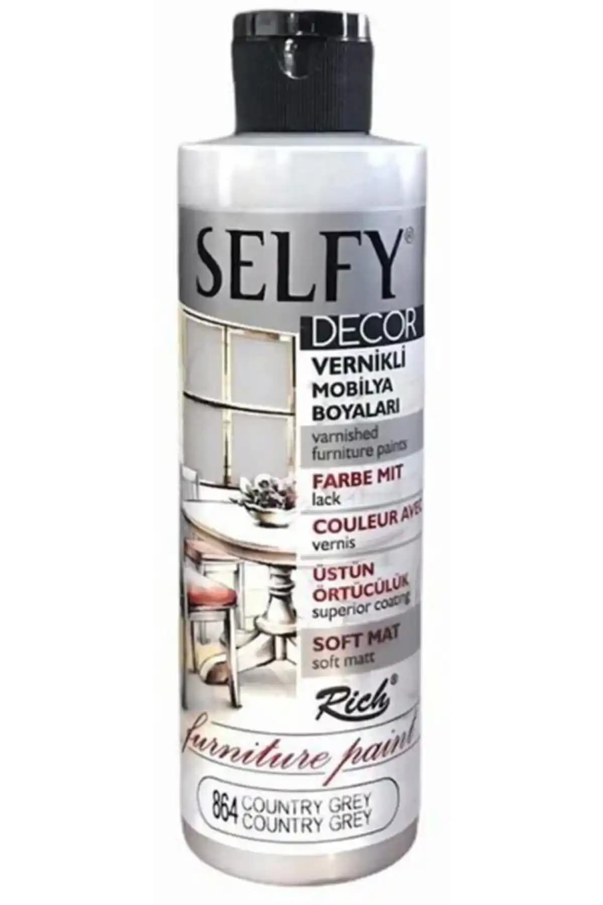 Rich Selfy Decor Vernikli Mobilya Boyası: İç Mekanlar İçin Şık ve Pratik Boya Seçeneği