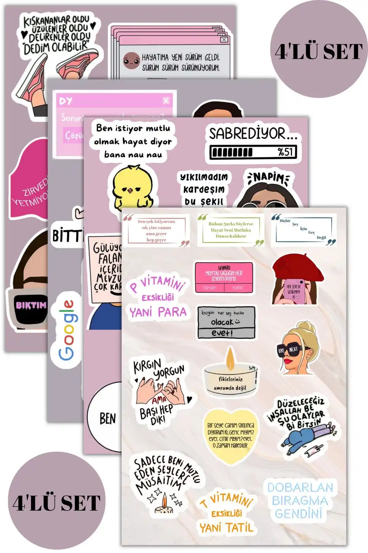 Sanatıbedi'nin Motiv Temalı Ajanda ve Sticker Seti ile Günlük Planlarınızı Şıklaştırın