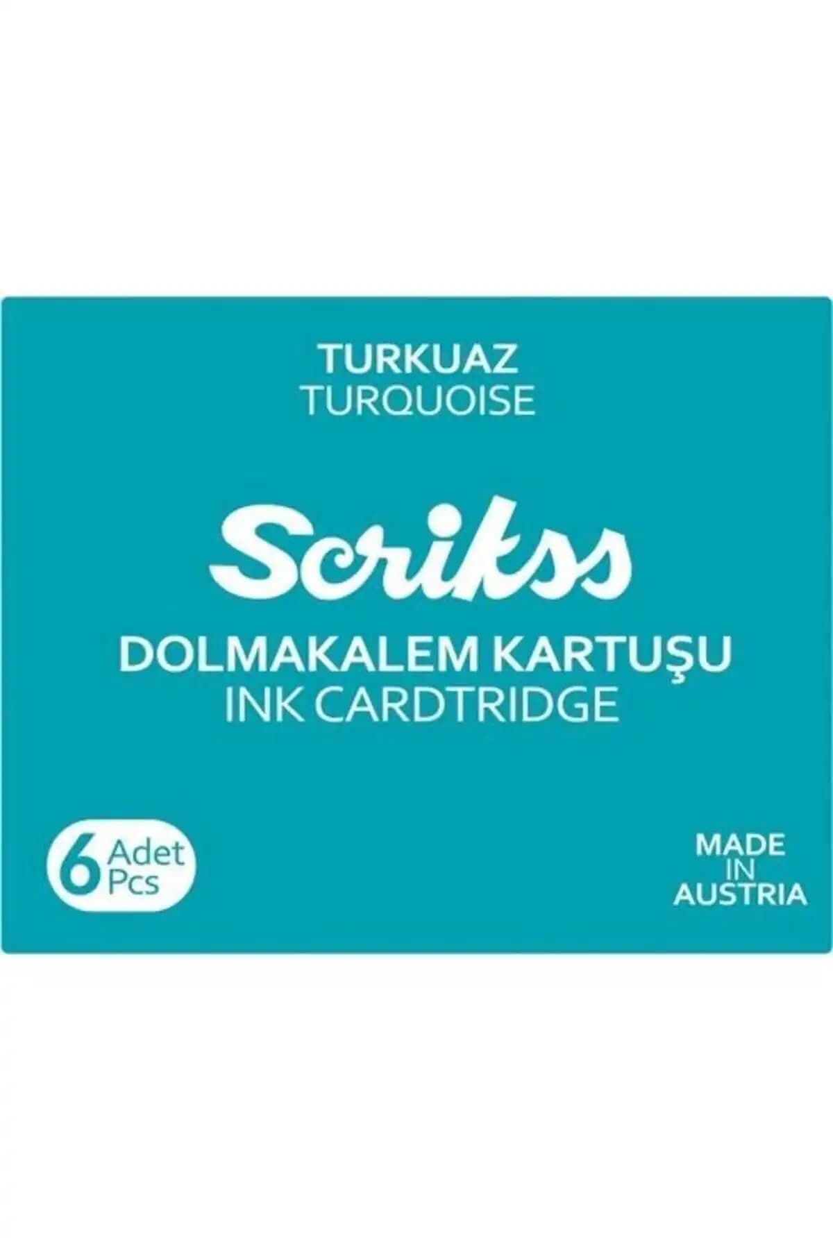 Scrikss Mor Renkli Dolmakalem Kartuşları: Yüksek Kalite ve Şıklık Sunan Set