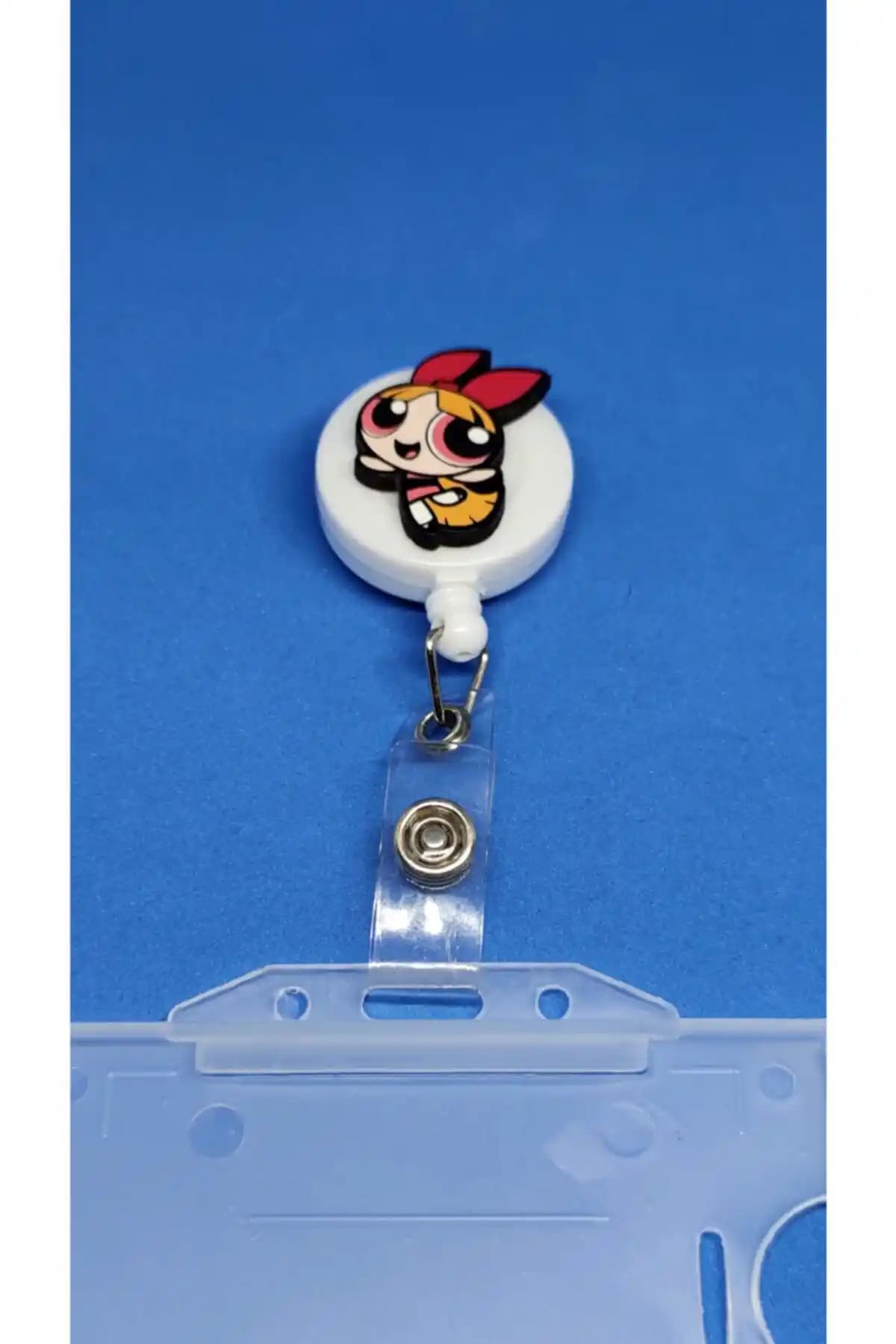 StormiStoretr Power Puff Blossom Yoyo Yaka Kartlığı Şık ve Pratik Ahşap Aksesuar