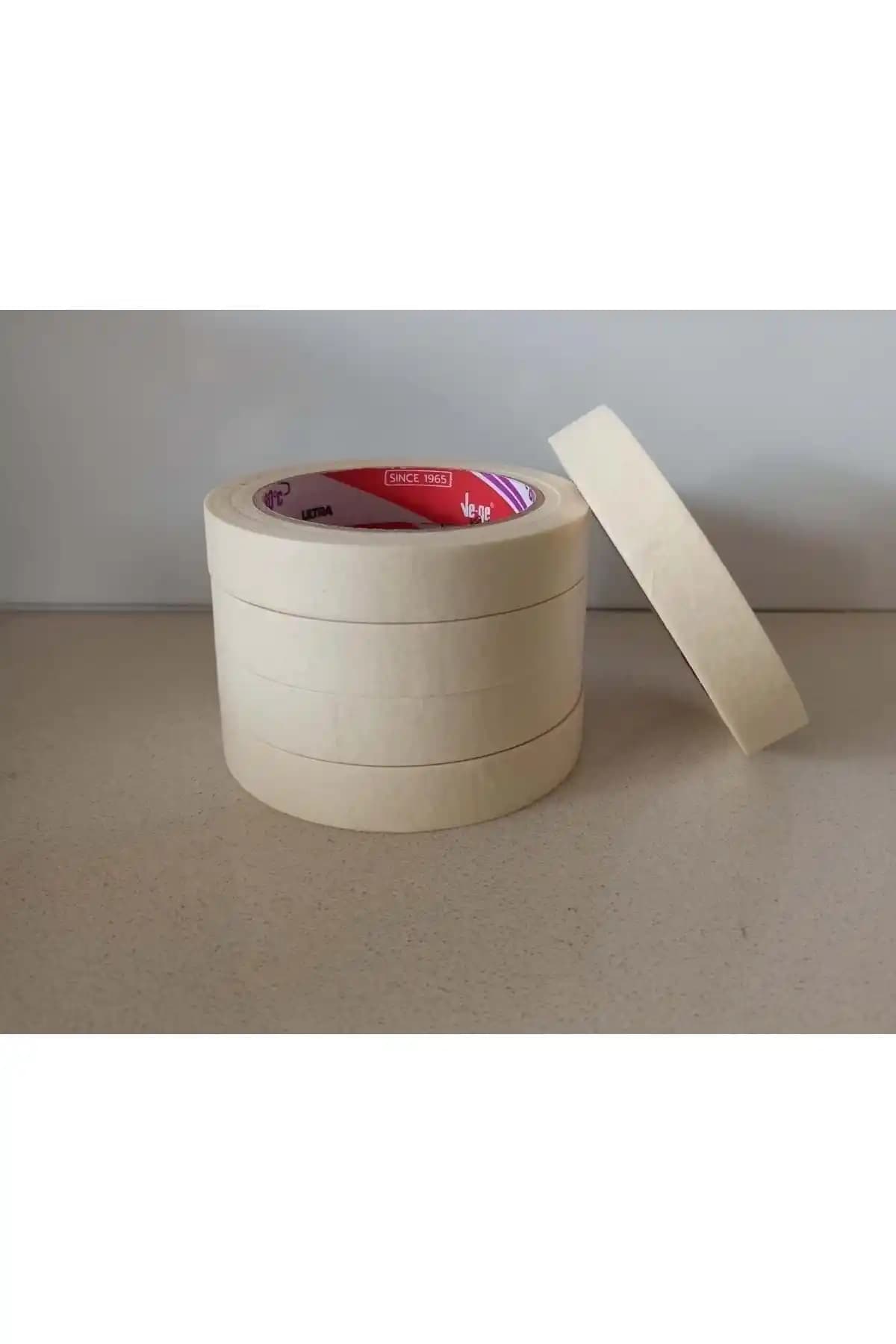 Ve-ge Maskeleme Kağıt Bant 18x35: Dayanıklı ve Kullanımı Kolay Maskeleme Çözümü