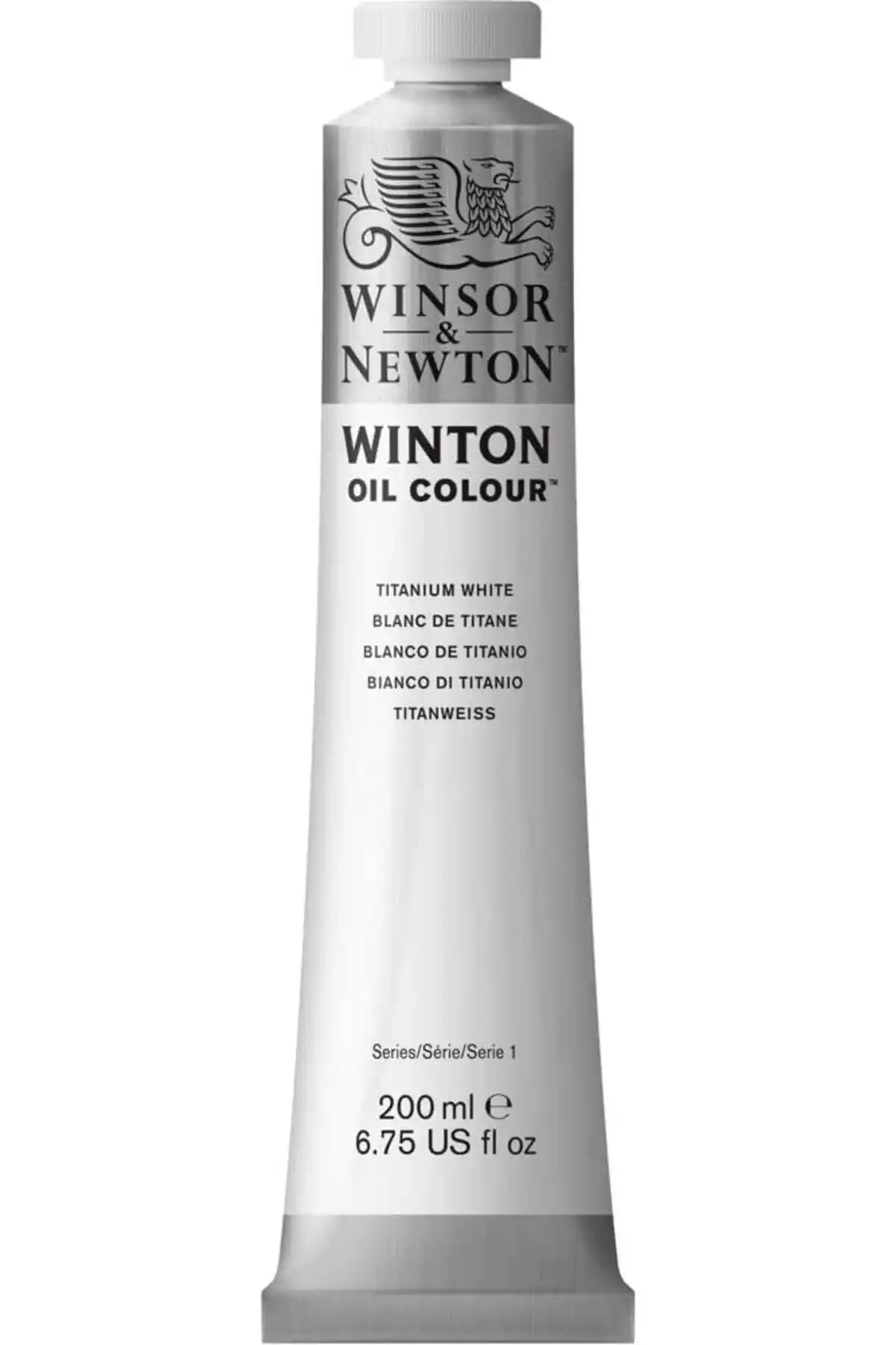 Winsor Newton Winton Yağlı Boya 200ml Titanium White Profesyonel Sanat Malzemeleri