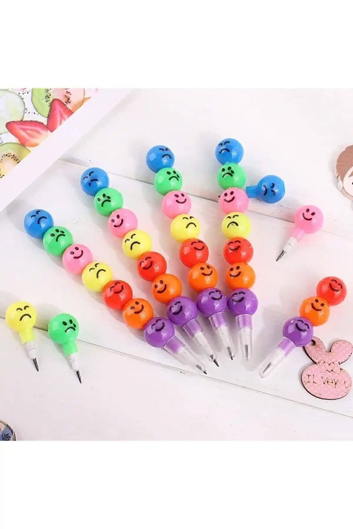 Yağmurella Emoji Yumurtlayan Kalemler: Renkli ve Sevimli Tasarımıyla Çocuklar İçin Ideal