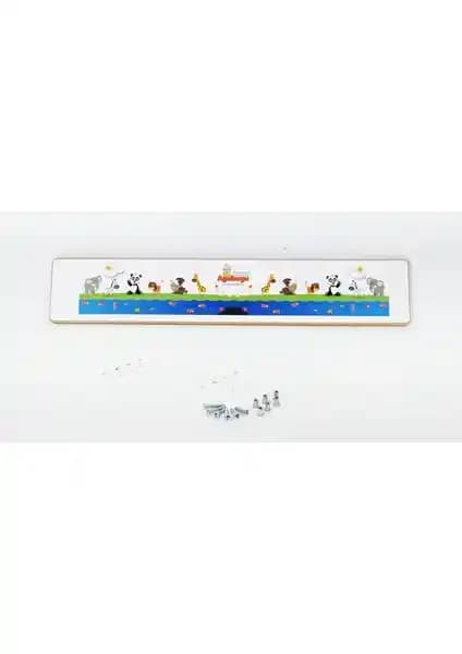 Agubugu Bebek Ahşap Yatak Bariyeri Güvenli ve Pratik Çocuk Yatak Koruyucu Ürünleri