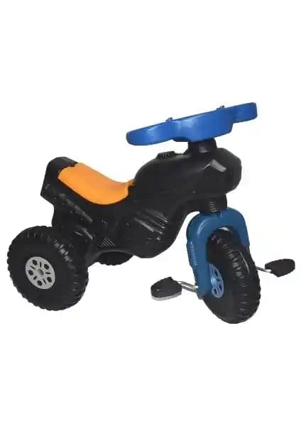 Apachi Üç Tekerlekli Plastik Çocuk Motoru Güvenli ve Dayanıklı Oyun Arkadaşı