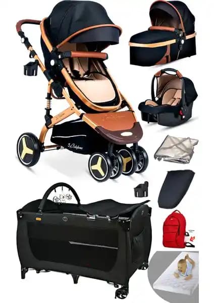 Baby Home 9 in 1 Ekonomi Paketi: Çok Yönlü ve Güvenilir Bebek Arabası Çözümü