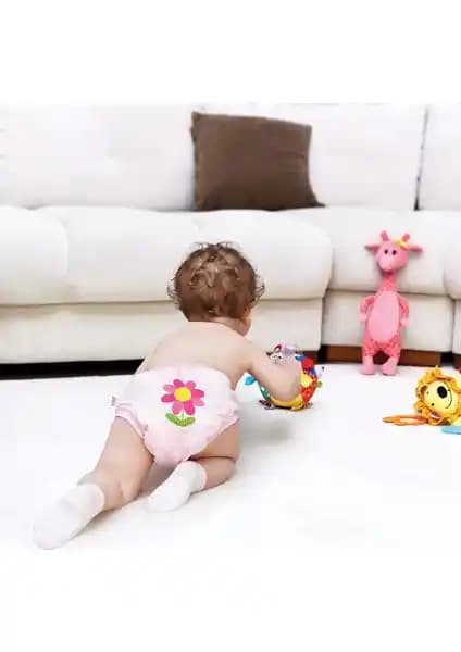 Baby Jem Soft Alıştırma Külodu Pembe 3 Yaş İçin Güvenli ve Konforlu Tuvalet Eğitimi Ürünü