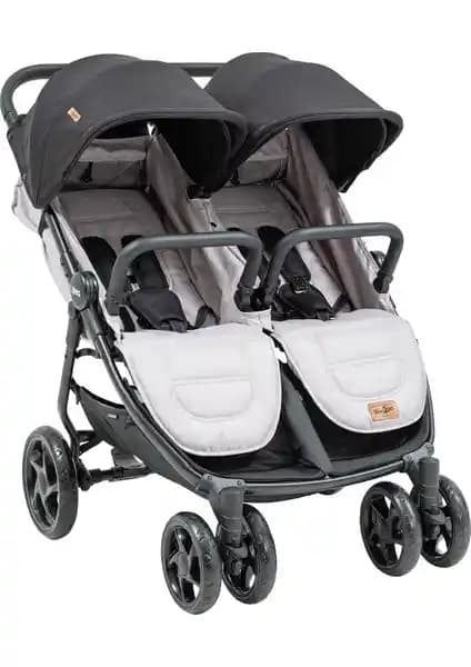 Baby2go California İkiz Bebek Arabası Siyah: Konfor ve Güvenlik İçin Mükemmel Seçenek