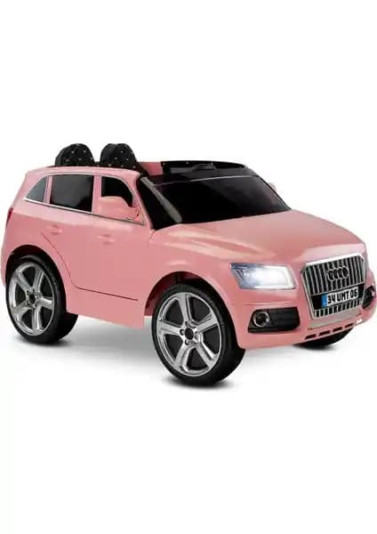 Babyhope Q-Suv 12 Volt Akülü Uzaktan Kumandalı Çocuk Arabası Toz Pembe