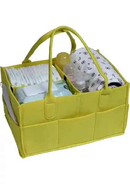 Bages Keçe Anne Bebek Bakım Çantası Organizeri ile Günlük Bebek Bakımını Kolaylaştırın