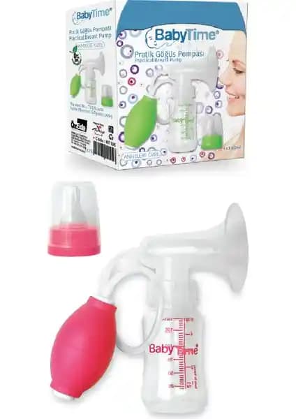 Bebe Time Pratik Göğüs Pompası: Güvenli ve Kullanımı Kolay Emzirme Desteği