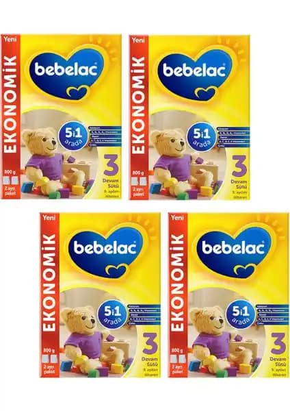 Bebelac 3 Devam Sütü: 9-12 Ay Bebekler İçin Güvenilir ve Yüksek Kaliteli Beslenme Seçeneği