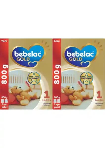 Bebelac Gold 1 Devam Sütü: 0-6 Ay Bebekler İçin Güvenilir ve Yüksek Kaliteli Beslenme Seçeneği