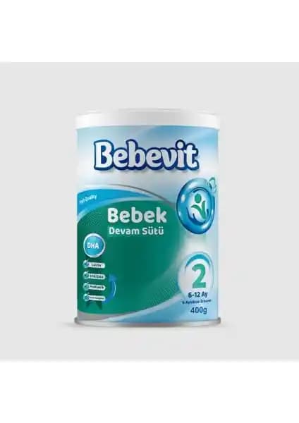 Bebevit 2 Bebek Devam Sütü 6-9 Ay Bebekler İçin Güvenilir ve Besleyici Alternatif
