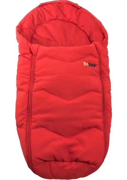 BeSafe İzi Go Footmuff Ruby Red Çocuk Güvenliği ve Konforu İçin Kış Seyahatleri İçin Uygun