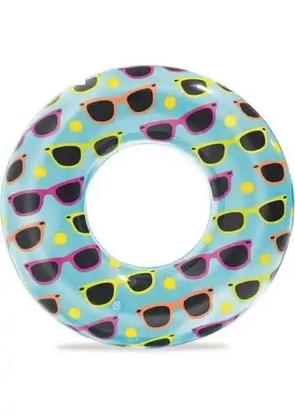 Bestway 36057 Desenli Simit: Dayanıklı ve Estetik Şişme Deniz Simidi - Çok Yönlü Kullanım İçin Uygun