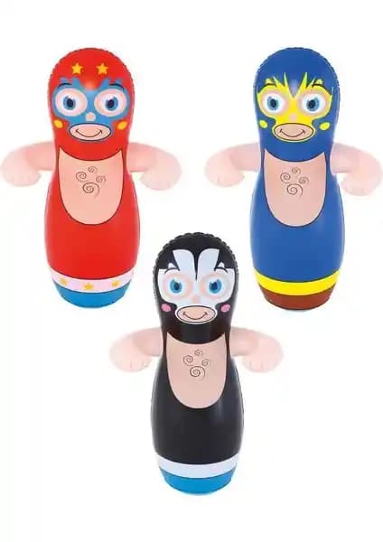 Bestway Dövüşcü Adamlar Figürlü Hacı Yatmaz 91 cm: Güvenli ve Dayanıklı Şişme Oyuncak Analizi