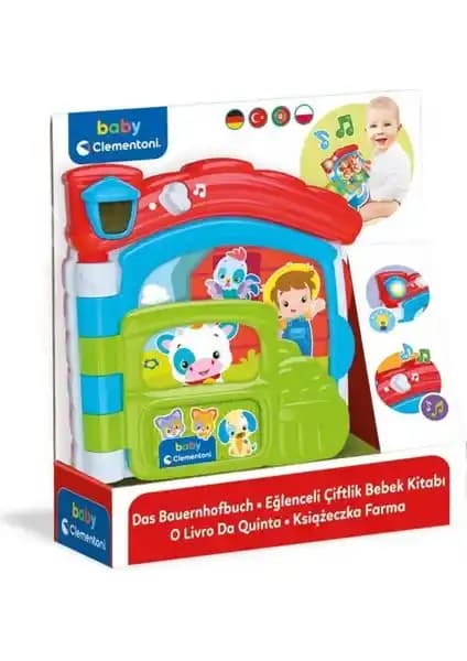 Clementoni Bebek Kitabı: Eğlenceli ve Eğitici Çocuk Öğrenme Aracı