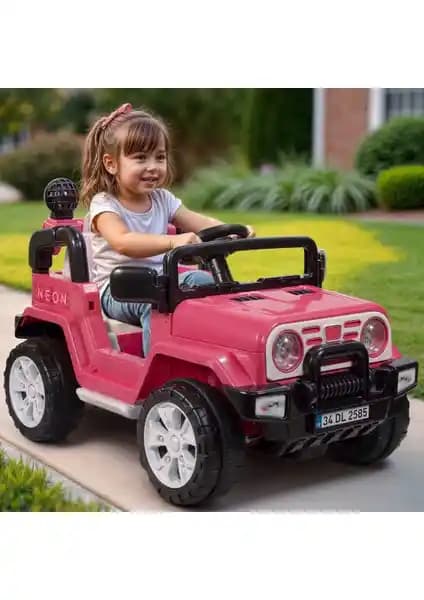 Dolu Unicorn Suv 12V Uzaktan Kumandalı Akülü Araba Çocuklar İçin Güvenli ve Eğlenceli