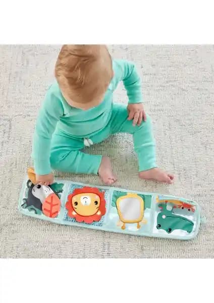 Fisher-Price Katla ve Oyna Aktivite Kitabı Bebeklerin Duyusal ve Motor Gelişimini Destekler