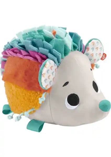 Fisher-Price Sevimli Arkadaşım Kirpi: Bebekler İçin Renkli ve Geliştirici Pelüş Oyuncak