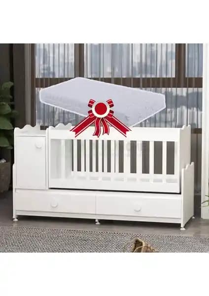 Garaj Home Pırlanta MDF'li Büyüyen Beşik: Modern Tasarım ve Fonksiyonellik