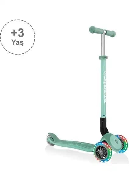 Globber Primo Plus Katlanabilir Işıklı Scooter: Güvenli ve Eğlenceli Çocuk Ulaşım Aracı